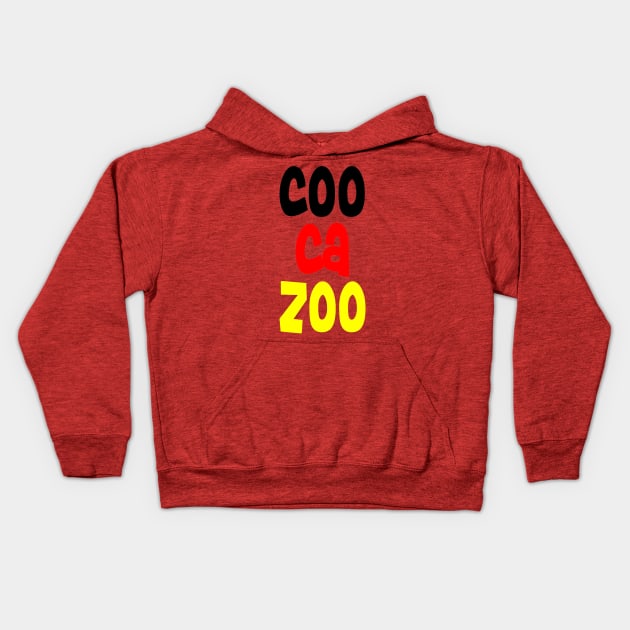 coo_ca_zoo Kids Hoodie by Arimasstore